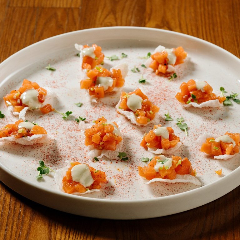 П Тар-Тар из лосося